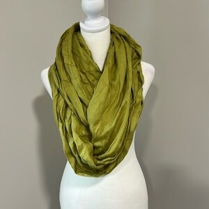 World Market Infiniti scarf green